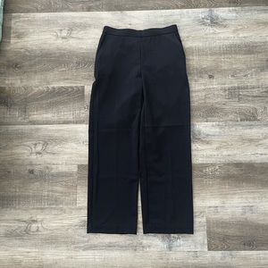 Black dress pant, elastic waist